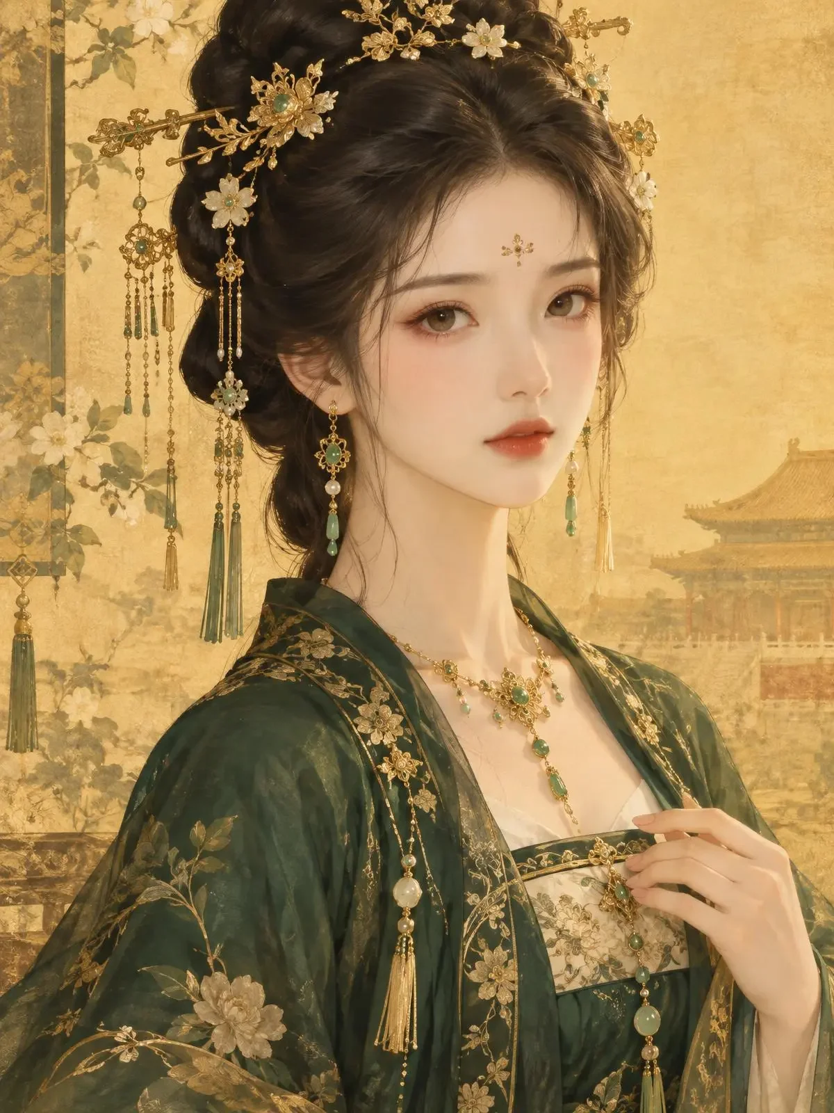 冰娇娘娘不侍寝短剧剧照，古装题材，冷宫里长大的七公主被迫入宫为妃，传闻她性情凉薄不近人情，却把整个后宫和大晟朝堂一起搅了个天翻地覆。