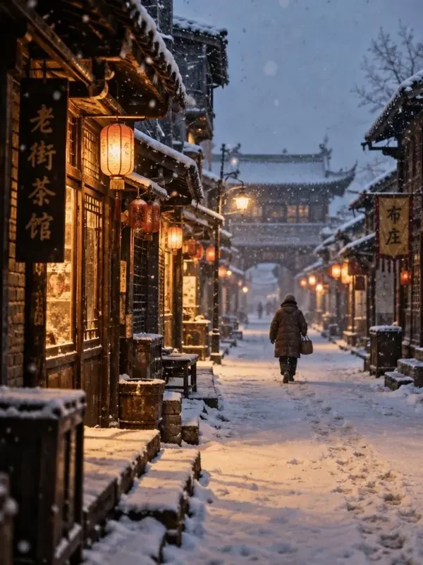 大雪满长街短剧封面，悬疑题材，共60集