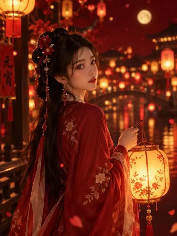 花灯初映短剧封面，古装题材，共52集