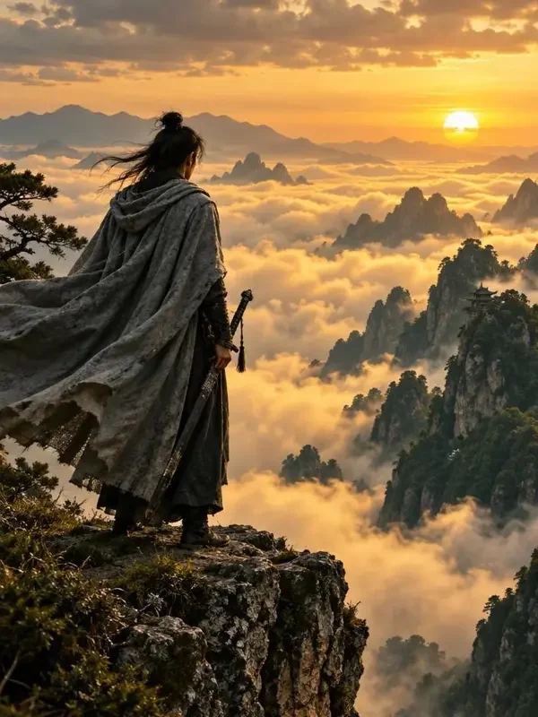 苍生剑歌短剧封面，古装题材，共88集