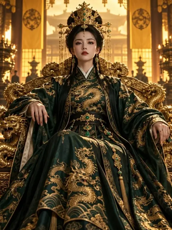 一代女帝短剧封面，古装题材，共120集